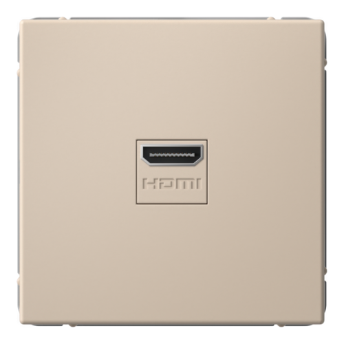 Systeme Electric ArtGallery Песочный Розетка HDMI, 16А, механизм