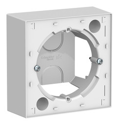 Коробка для наружного монтажа Atlas Design, белый