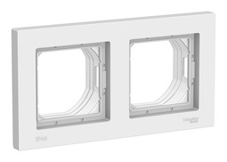 Рамка 2 поста IP44 Systeme Electric ATLASDESIGN, белый